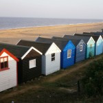 Barracas de praia da Inglaterra