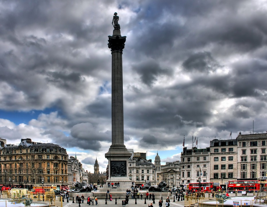 Trafalgar Square Em Londres